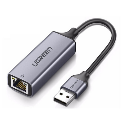 Cáp Chuyển Đổi UGreen USB 3.0 to Lan 10/100/1000Mbps Gigabit Ethernet (50922)