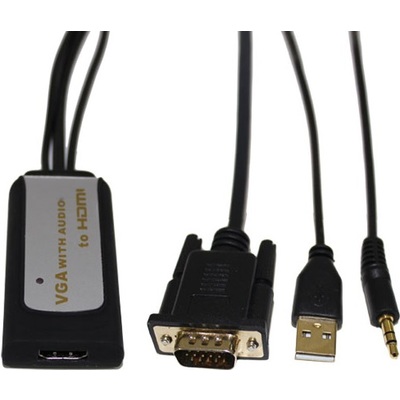 Cáp Chuyển Đổi VGA To HDMI (ZQ-2002D)