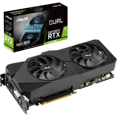 Card Màn Hình Asus Dual GeForce RTX 2060 Super EVO Advanced Edition 8GB GDDR6 (DUAL-RTX2060S-A8G-EVO)