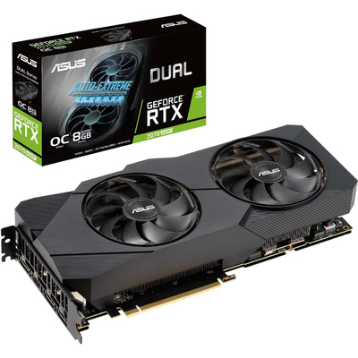 Card Màn Hình Asus Dual GeForce RTX 2070 Super EVO OC Edition 8GB GDDR6 (DUAL-RTX2070S-O8G-EVO)