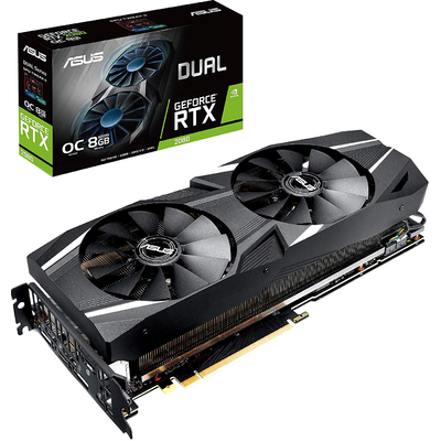 Card Màn Hình Asus Dual GeForce RTX 2080 OC Edition 8GB GDDR6 (DUAL-RTX2080-O8G)