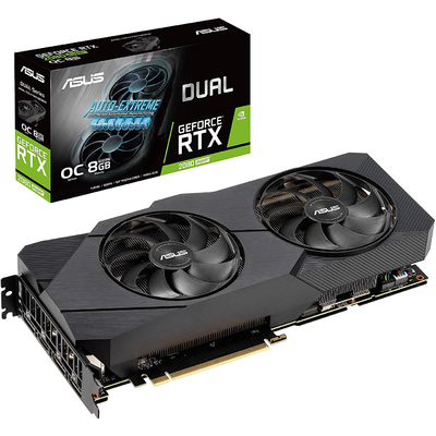 Card Màn Hình Asus Dual GeForce RTX 2080 Super EVO OC Edition 8GB GDDR6 (DUAL-RTX2080S-O8G-EVO)