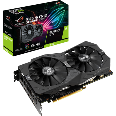 Card Màn Hình Asus ROG Strix GeForce GTX 1650 OC Edition 4GB GDDR5 (ROG-STRIX-GTX1650-O4G-GAMING)