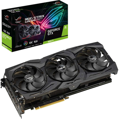 Card Màn Hình Asus ROG Strix GeForce GTX 1660 Ti OC Edition 6GB GDDR6 (ROG-STRIX-GTX1660TI-O6G-GAMING)