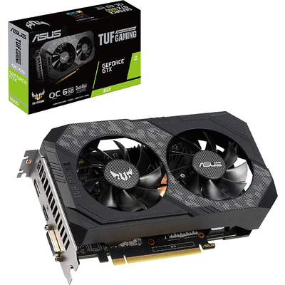 Card Màn Hình Asus TUF Gaming GeForce GTX 1660 OC Edition 6GB GDDR5 (TUF-GTX1660-O6G-GAMING)