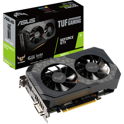 Card Màn Hình Asus TUF Gaming GeForce GTX 1660 Ti 6GB GDDR6 (TUF-GTX1660TI-6G-GAMING)