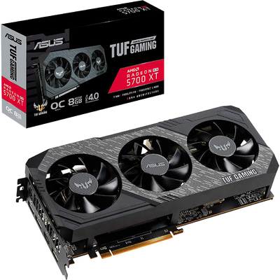 Card Màn Hình Asus TUF Gaming X3 Radeon RX 5700 XT OC Edition 8GB GDDR6 (TUF 3-RX5700XT-O8G-GAMING)