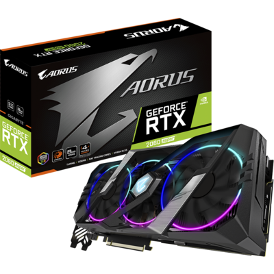 Card Màn Hình Gigabyte AORUS GeForce RTX 2060 Super 8GB GDDR6 (GV-N206SAORUS-8GC)