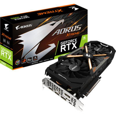 Card Màn Hình Gigabyte AORUS GeForce RTX 2060 XTreme 6GB GDDR6 (GV-N2060AORUS X-6GC)