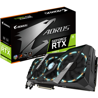 Card Màn Hình Gigabyte AORUS GeForce RTX 2080 Ti 11GB GDDR6 (GV-N208TAORUS-11GC)