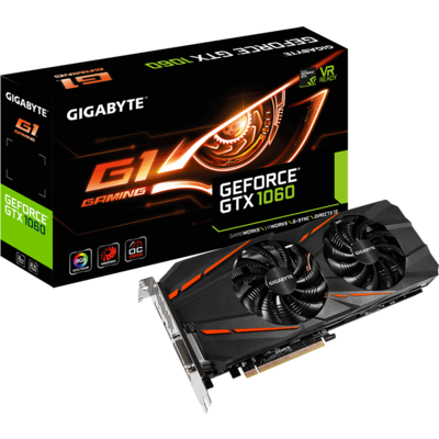 Card Màn Hình Gigabyte GeForce GTX 1060 G1 Gaming 6GB GDDR5 (GV-N1060G1 | GAMING-6GD)