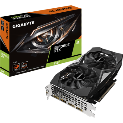 Card Màn Hình Gigabyte GeForce GTX 1660 OC 6GB GDDR5 (GV-N1660OC-6GD)