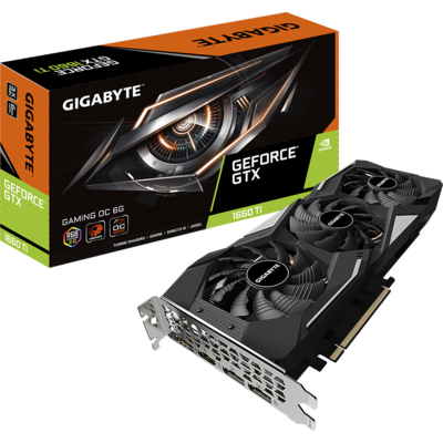 Card Màn Hình Gigabyte GeForce GTX 1660 Ti Gaming OC 6GB GDDR6 (GV-N166TGAMING OC-6GD)
