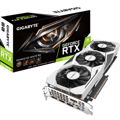 Card Màn Hình Gigabyte GeForce RTX 2070 Super Gaming OC White 8GB GDDR6 (GV-N207SGAMINGOC WHITE-8GC)
