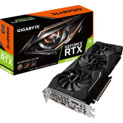 Card Màn Hình Gigabyte GeForce RTX 2070 Super WindForce OC 8GB GDDR6 (GV-N207SWF3OC-8GC)