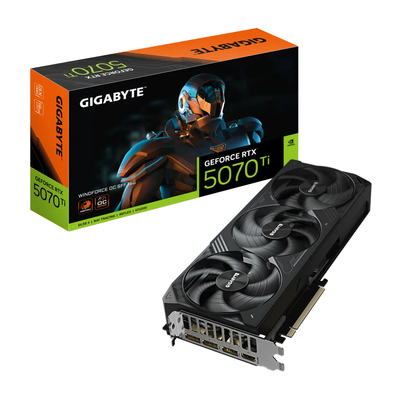 Card Màn Hình Gigabyte RTX 5070 Ti WINDFORCE OC SFF 16GB (N507TWF3OC-16GD)