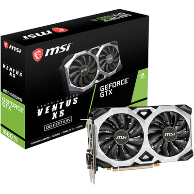 Card Màn Hình MSI GeForce GTX 1660 Ti Ventus XS 6G OCV1
