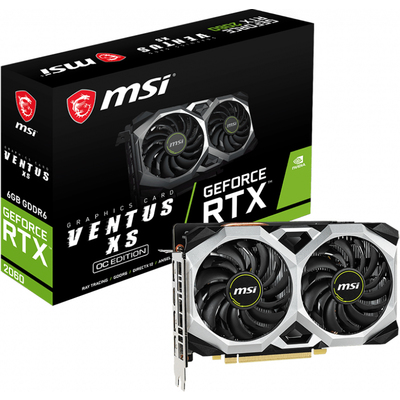 Card Màn Hình MSI GeForce RTX 2060 Ventus XS 6G OCV1