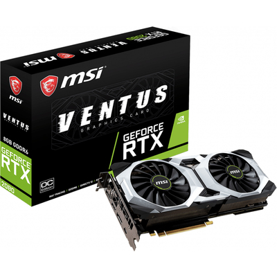 Card Màn Hình MSI GeForce RTX 2080 Ventus 8G OC