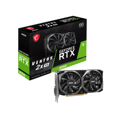 Card Màn Hình MSI GeForce RTX 3050 VENTUS 2X XS 8G OC