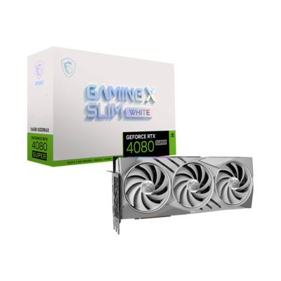 Card Màn Hình MSI RTX 4080 SUPER 16G GAMING X SLIM WHITE (VGMR744)