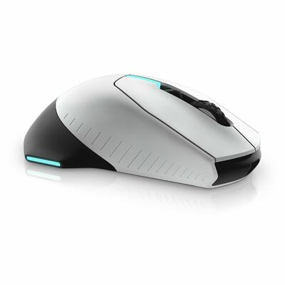 Chuột Máy Tính Dell Alienware 610M Wired/Wireless Gaming Mouse AW610M/  Lunar Light