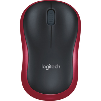 Chuột Máy Tính Logitech M185 Wireless - Red (910-002503)