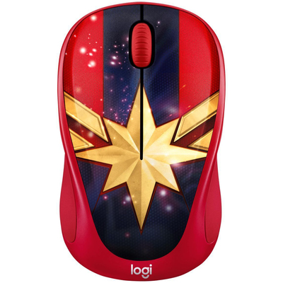 Chuột Máy Tính Logitech M238 Captain Marvel - Wireless (910-005562)