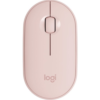 Chuột Máy Tính Logitech PEBBLE M350 Wireless/Bluetooth- Pink (910-005601)