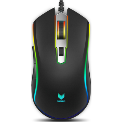 Chuột Rapoo Cổng USB V25Pro RGB - Black (17708)