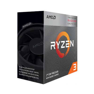 CPU Máy Tính AMD Ryzen 3 3200G 4C/4T 3.6GHz Up to 4.0GHz/6MB Cache/Socket AM4 (YD3200C5FHBOX)