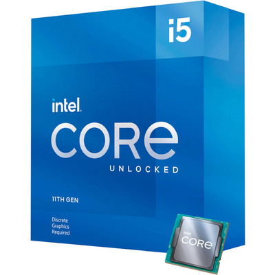 CPU Máy Tính Intel Core i5-11600KF 6C/12T 3.90GHz Up to 4.90GHz 12MB Cache (LGA 1200)