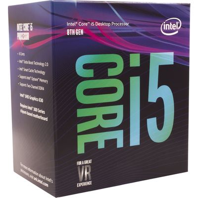 CPU Máy Tính Intel Core i5-8400 6C/6T 2.80GHz Up to 4.00GHz 9MB Cache UHD 630 (LGA 1151)