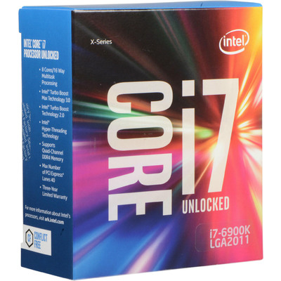CPU Máy Tính Intel Core i7-6900K 8C/16T 3.20GHz Up to 3.70GHz 20MB Cache (LGA 2011-3)