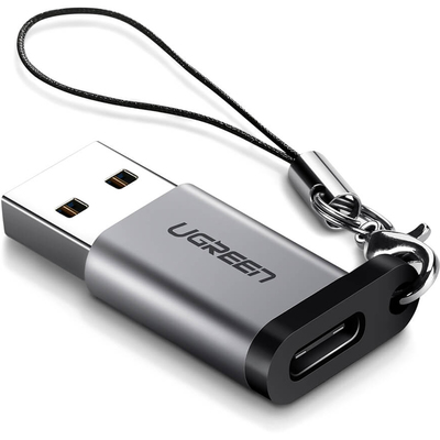 Đầu Chuyển Đổi UGreen USB-A 3.0 Male To USB-C 3.1 Female (50533)