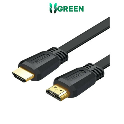 Dây Cáp Hiển Thị UGreen HDMI 2.0 dẹt dài 5 Mét (50821)