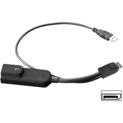 Dây Cáp KVM Austin Hughes DisplayPort USB Cat 6 Dongle (DG-100P)