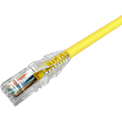 Dây Cáp Mạng CommScope 7FT Cat 5e U/UTP RJ45 to RJ45 4-Pair Yellow (CO155D2-09F007 | CO5E-U-CM-YL-7FT)