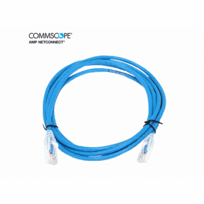 Dây Cáp Mạng CommScope Cat 6 RJ45-RJ45, LSZH Blue, 5M (NPC06UVDB-BL0005M)