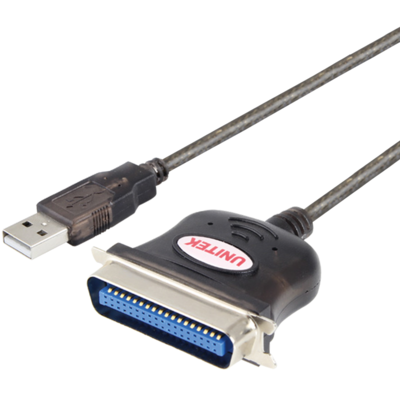 Dây Cáp Máy In Unitek CN36M USB To Parallel LPT 1.5 Mét (Y-120)
