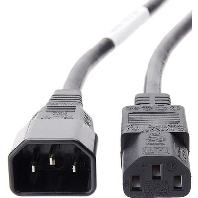 Dây Cáp Nguồn IEC-320-C13 To IEC-320-C14 Chiều Dài 4M