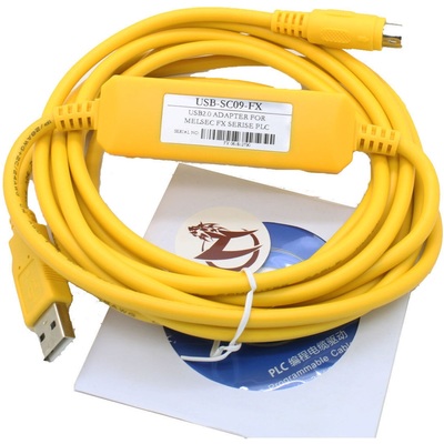 Dây Cáp USB USB-SC09-FX+ (Cáp Lập Trình Dành Cho PLC Mitsubishi FX)