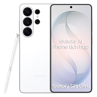 Điện Thoại Di Động SAMSUNG Galaxy S26 Ultra 12GB/256GB (Trắng)