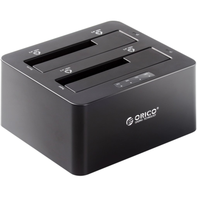 Docking Station Orico Cắm Ổ Cứng 2-Bay USB 3.0 (6629US3-BK)