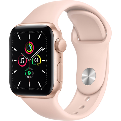 Đồng Hồ Thông Minh Apple Watch SE GPS 40mm Gold Viền Nhôm Dây Cao Su (MYDN2VN/A)