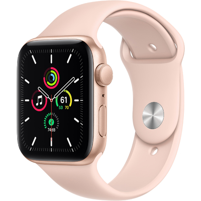 Đồng Hồ Thông Minh Apple Watch SE GPS 44mm Gold Viền Nhôm Dây Cao Su (MYDR2VN/A)