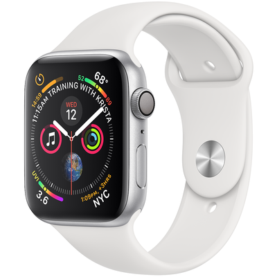 Đồng Hồ Thông Minh Apple Watch Series 4 GPS 40mm Viền Nhôm Dây Cao Su (MU642VN/A)