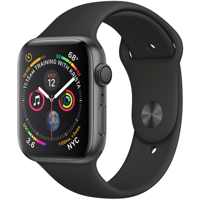 Đồng Hồ Thông Minh Apple Watch Series 4 GPS 40mm Viền Nhôm Dây Cao Su (MU662VN/A)