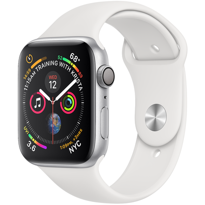 Đồng Hồ Thông Minh Apple Watch Series 4 GPS 44mm Viền Nhôm Dây Cao Su (MU6A2VN/A)