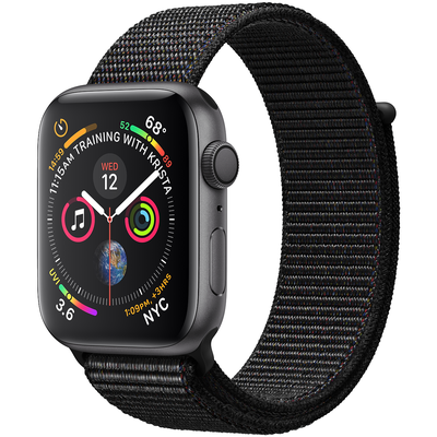 Đồng Hồ Thông Minh Apple Watch Series 4 GPS 44mm Viền Nhôm Dây Vải (MU6E2VN/A)
